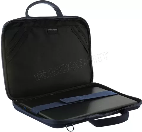 Photo de Sacoche Ordinateur Portable Tucano Darkolor 14" max (Bleu)