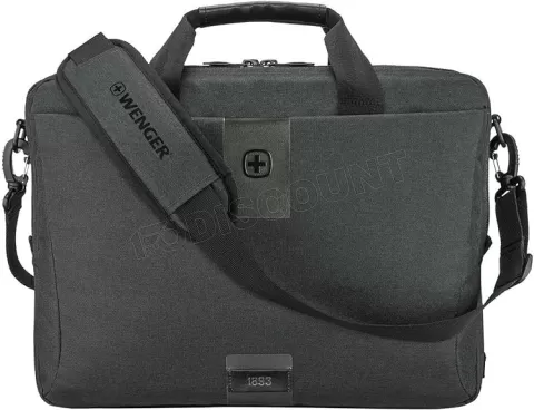 Photo de Sacoche Ordinateur Portable Wenger MX Eco Brief 16"max (Gris)