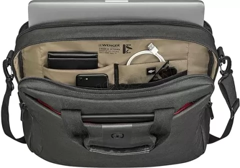 Photo de Sacoche Ordinateur Portable Wenger MX Eco Brief 16"max (Gris)