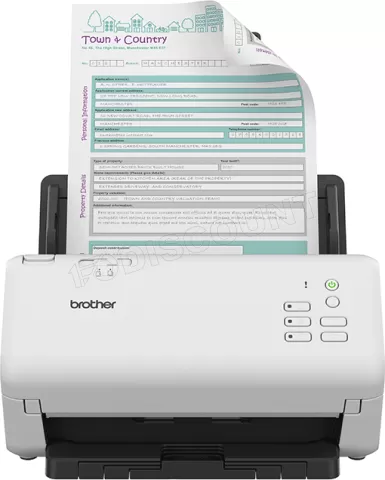 Photo de Scanner Brother ADS-4300N Recto/verso A4 (Blanc)