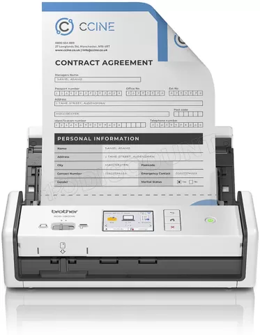 Photo de Scanner portable Brother ADS-1300 (Blanc)