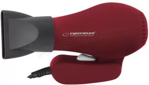 Photo de Sèche-Cheveux Esperanza Aurora EBH003R (Rouge)