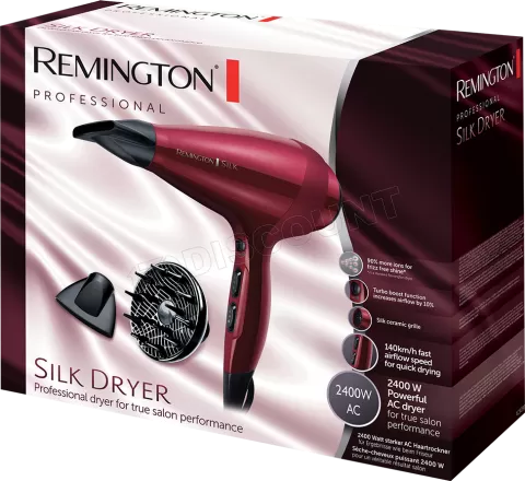 Photo de Sèche-Cheveux Remington Pro Silk AC9096 (Rouge)