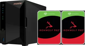 Photo de Asustor AS-3302T 2x8To Ironwolf PRO