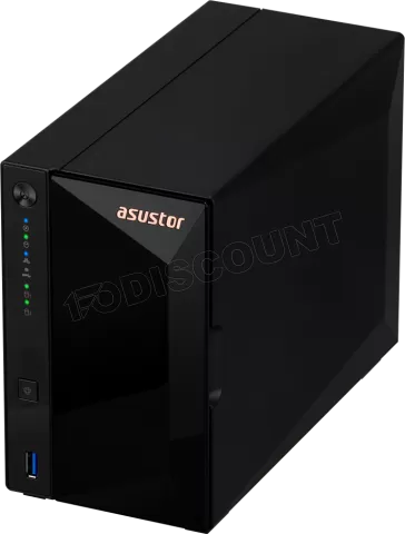 Photo de Serveur NAS Asustor Drivestor 2 Pro Gen2 AS-3302T- 2 baies (Noir)