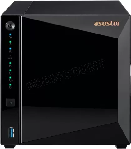 Photo de Serveur NAS Asustor Drivestor 4 Pro AS-3304T - 4 baies (Noir)