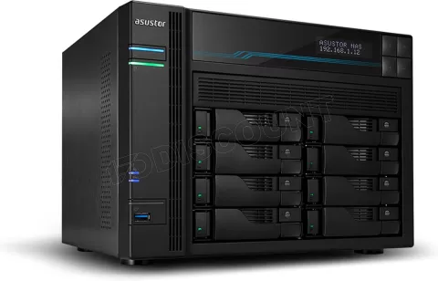 Photo de Serveur NAS Asustor Lockerstor 10 AS-6510T - 10 baies (Noir)