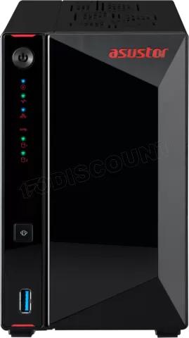 Photo de Serveur NAS Asustor Nimbustor 2 Gen2 AS-5402T - 2 baies(Noir)