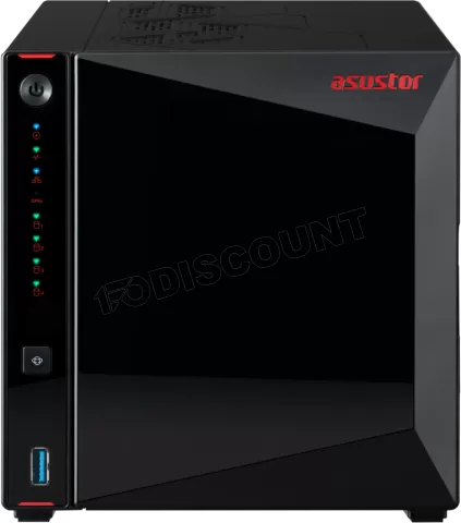 Photo de Serveur NAS Asustor Nimbustor 4 Gen2 AS-5404T - 4 baies  (Noir)