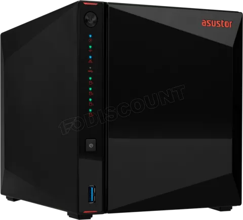 Photo de Serveur NAS Asustor Nimbustor 4 Gen2 AS-5404T - 4 baies  (Noir)