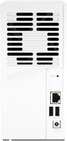 Photo de Serveur NAS Qnap TS-233 - 2 baies (Blanc)