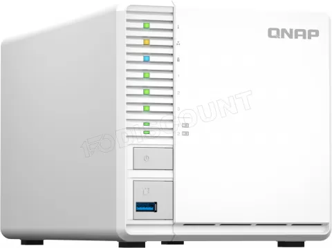 Photo de Serveur NAS Qnap TS-364 8Go - 3 baies (Noir)