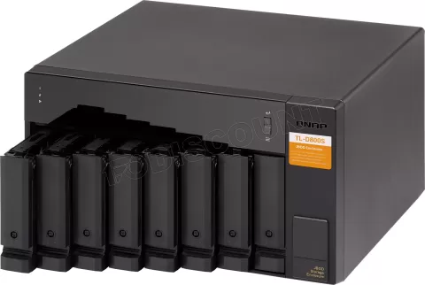 Photo de Serveur NAS Qnap TS-832PX 4Go - 8 baies (Noir)