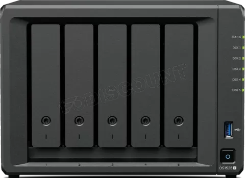 Photo de Serveur NAS Synology DiskStation DS1525+ - 5 baies