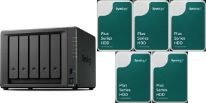 Photo de Syno DS1525+ 5x16To HDD Plus