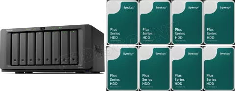Photo de Serveur NAS Synology DiskStation DS1825+ - 64To (8x8To) HDD Plus