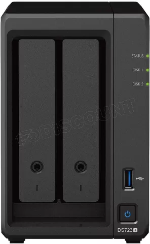 Photo de Serveur NAS Synology Diskstation DS723+ - 2 baies