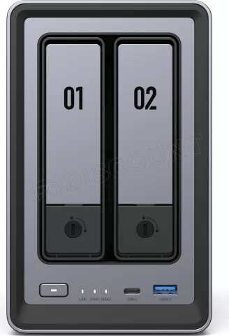 Photo de Serveur NAS Ugreen DXP2800 - 2 baies (Noir)