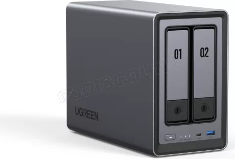 Photo de Serveur NAS Ugreen DXP2800 - 2 baies (Noir)