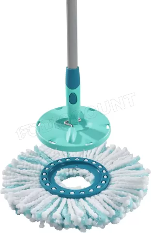 Photo de Set balai a frange avec seau essoreur Leifheit Clean Twist Mop Ergo