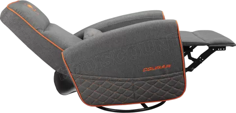 Photo de Sofa Cougar Fidom (Gris/Orange)