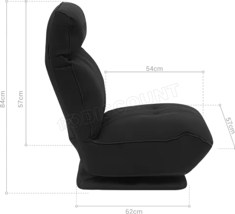 Photo de Sofa Mars Gaming MGC-Throne (Noir/Bleu)