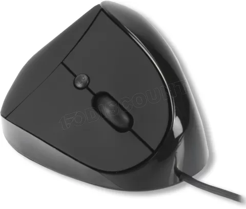 Photo de Souris filaire ergonomique MCL-Samar (Noir)