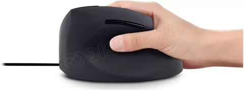 Photo de Souris filaire ergonomique Urban Factory Ergo Next pour droitier (Noir)