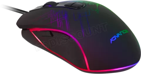 Photo de Souris filaire Gamer Advance GTA 230 RGB (Noir)