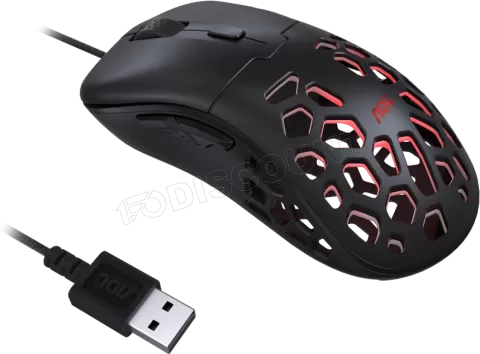 Photo de Souris filaire Gamer AOC GM510 RGB (Noir)