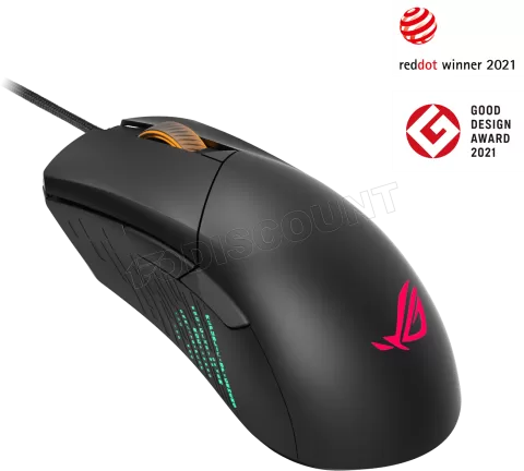 Photo de Souris filaire Gamer Asus Rog Gladius III RGB (Noir)