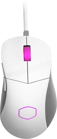 Photo de Souris filaire Gamer Cooler Master MasterMouse MM730 RGB (Blanc)