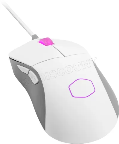 Photo de Souris filaire Gamer Cooler Master MasterMouse MM730 RGB (Blanc)