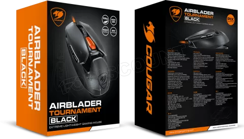 Photo de Souris filaire Gamer Cougar Airblader Tournament (Noir)