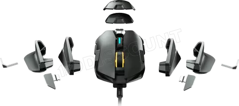 Photo de Souris filaire Gamer Cougar DualBlader (Noir)