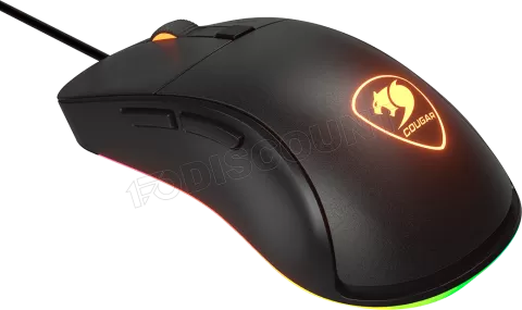 Photo de Souris filaire Gamer Cougar Suprassion EX RGB (Noir)