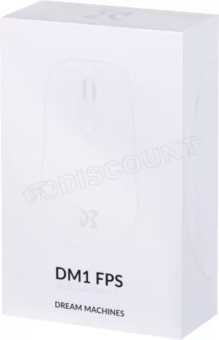 Photo de Souris filaire Gamer Dream Machines DM1 FPS (Blanc)