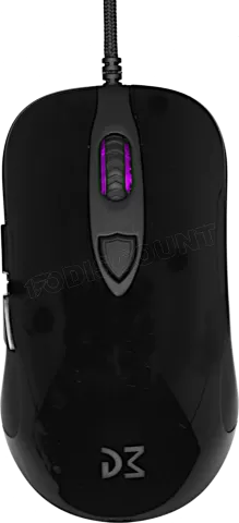 Photo de Souris filaire Gamer Dream Machines DM1 FPS (Noir Brillant)