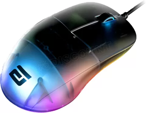 Photo de Souris filaire Gamer Endgame Gear XM1 Dark Frost RGB (Transparent mat)