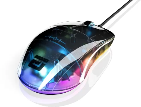 Photo de Souris filaire Gamer Endgame Gear XM1 Dark Reflex RGB (Transparent brillant)