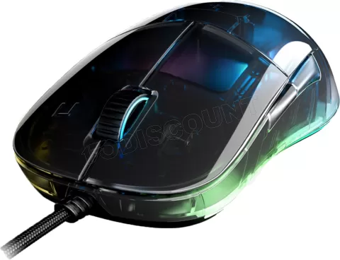 Photo de Souris filaire Gamer Endgame Gear XM1 Dark Reflex RGB (Transparent brillant)