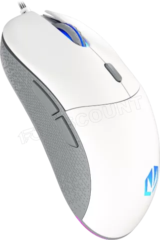 Photo de Souris filaire Gamer Endorfy Gem Plus Onyx RGB (Blanc)