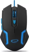 Photo de Souris filaire Gamer Esperanza MX205 Fighter (Noir/Bleu)