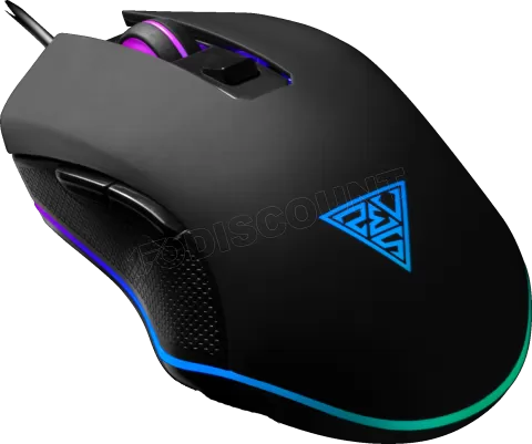 Photo de Souris filaire Gamer Gamdias Aura GS2 RGB (Noir)