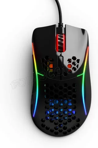 Photo de Souris filaire Gamer Glorious Model D Minus (D-) RGB (Noir Brillant)