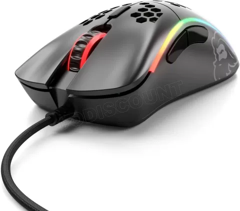 Photo de Souris filaire Gamer Glorious Model D Minus (D-) RGB (Noir Mat)