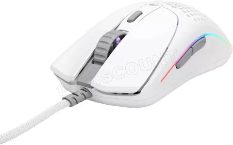 Photo de Souris filaire Gamer Glorious Model O2 RGB (Blanc)