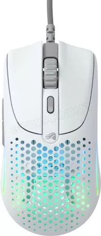 Photo de Souris filaire Gamer Glorious Model O2 RGB (Blanc)