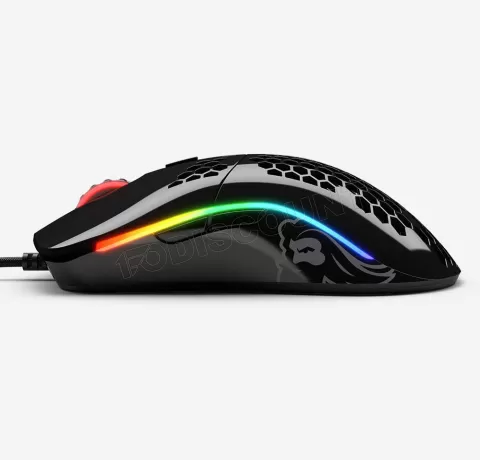 Photo de Souris filaire Gamer Glorious PC Gaming Race Model O RGB (Noir Brillant)