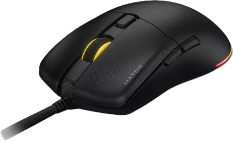 Photo de Souris filaire Gamer Hator Pulsar 3 RGB (Noir)